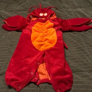 Infant lobster costume